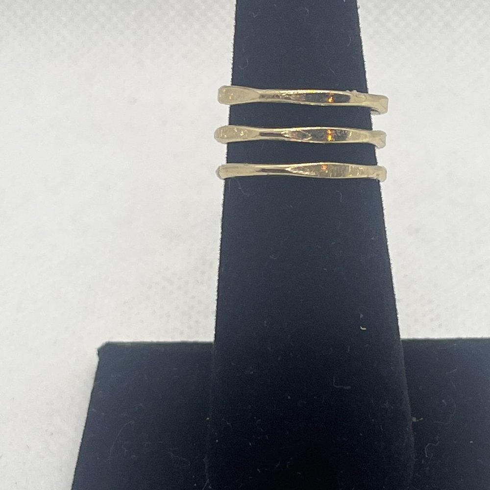 Gold Triple Band Ring